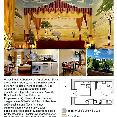 Park Zentral Am Mittelrhein Zimmer&apartments Self Check In 4* Boppard