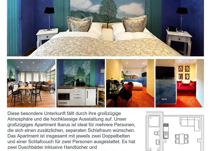 Park Zentral Am Mittelrhein Zimmer&apartments Self Check In 4* בופארד